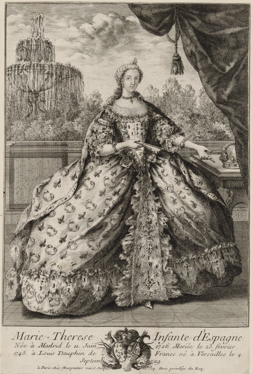 Ritratto di Maria Teresa Raffaella di Spagna (1726-1746) da Unknown
