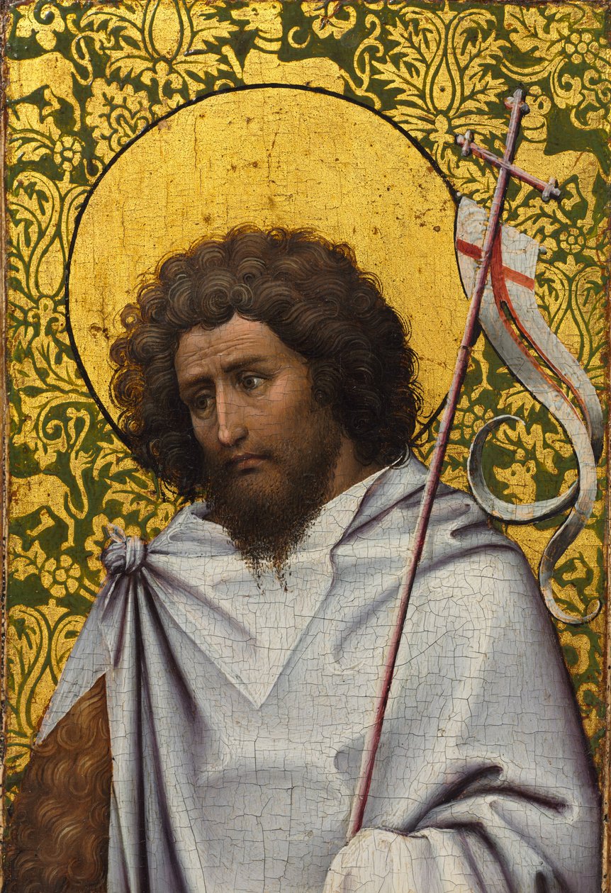San Giovanni Battista, c.1410 da (1375/8 1444) Master of Flemalle