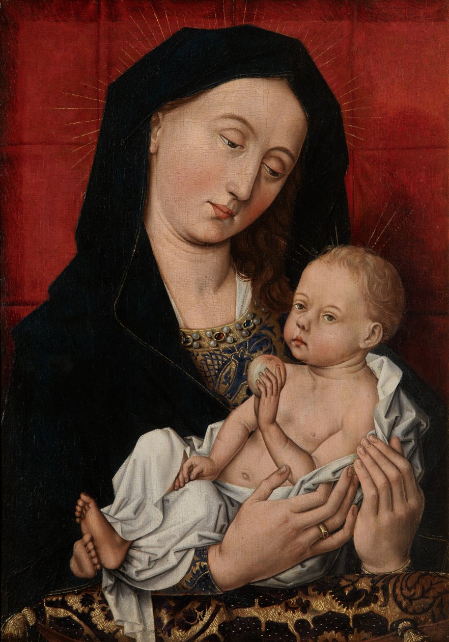 Vergine con Bambino da Master of Flémalle