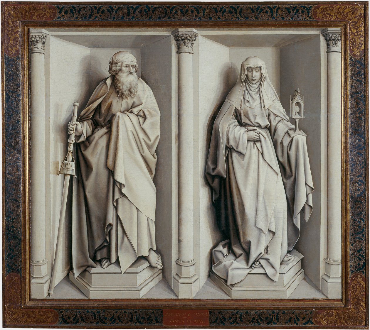 Il matrimonio della Vergine da Master of Flémalle