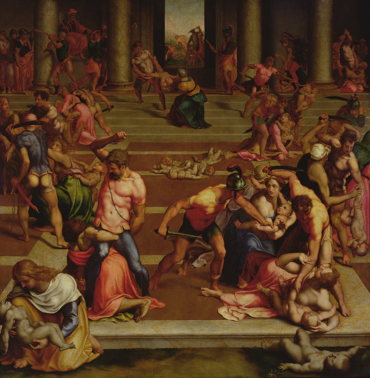 Massacro degli innocenti da (1509 66) Daniele da Volterra