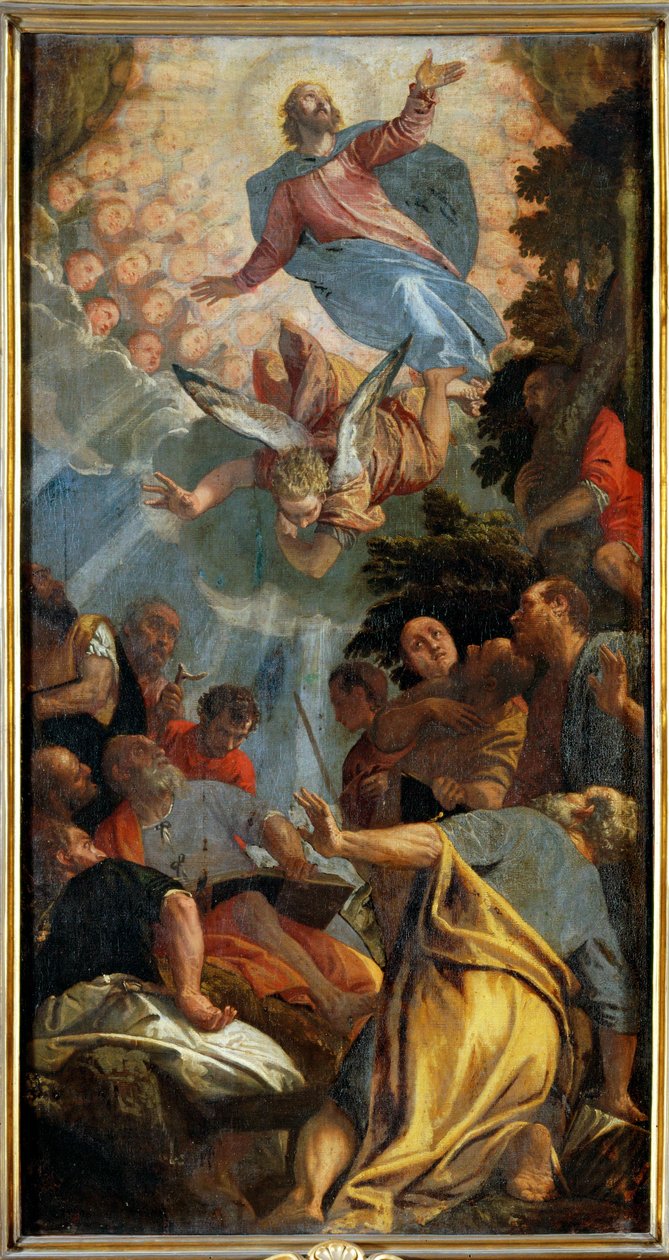 Ascensione di Cristo (dipinto su tela) da (1528-88) Veronese