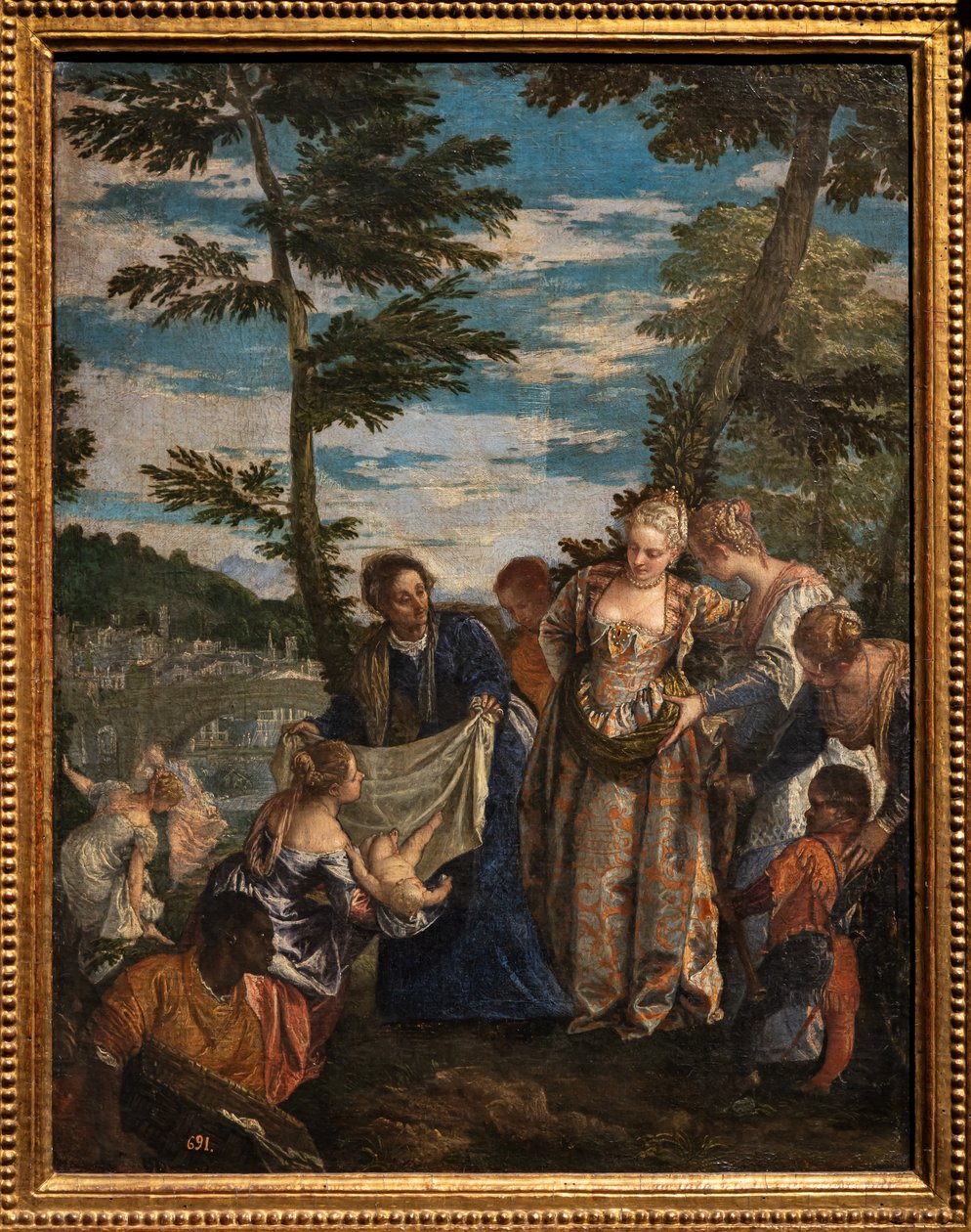 Il ritrovamento di Mosè da (1528 88) Veronese