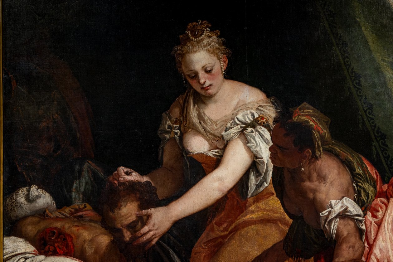 Giuditta con la testa di Oloferne (dettaglio) da (1528 88) Veronese