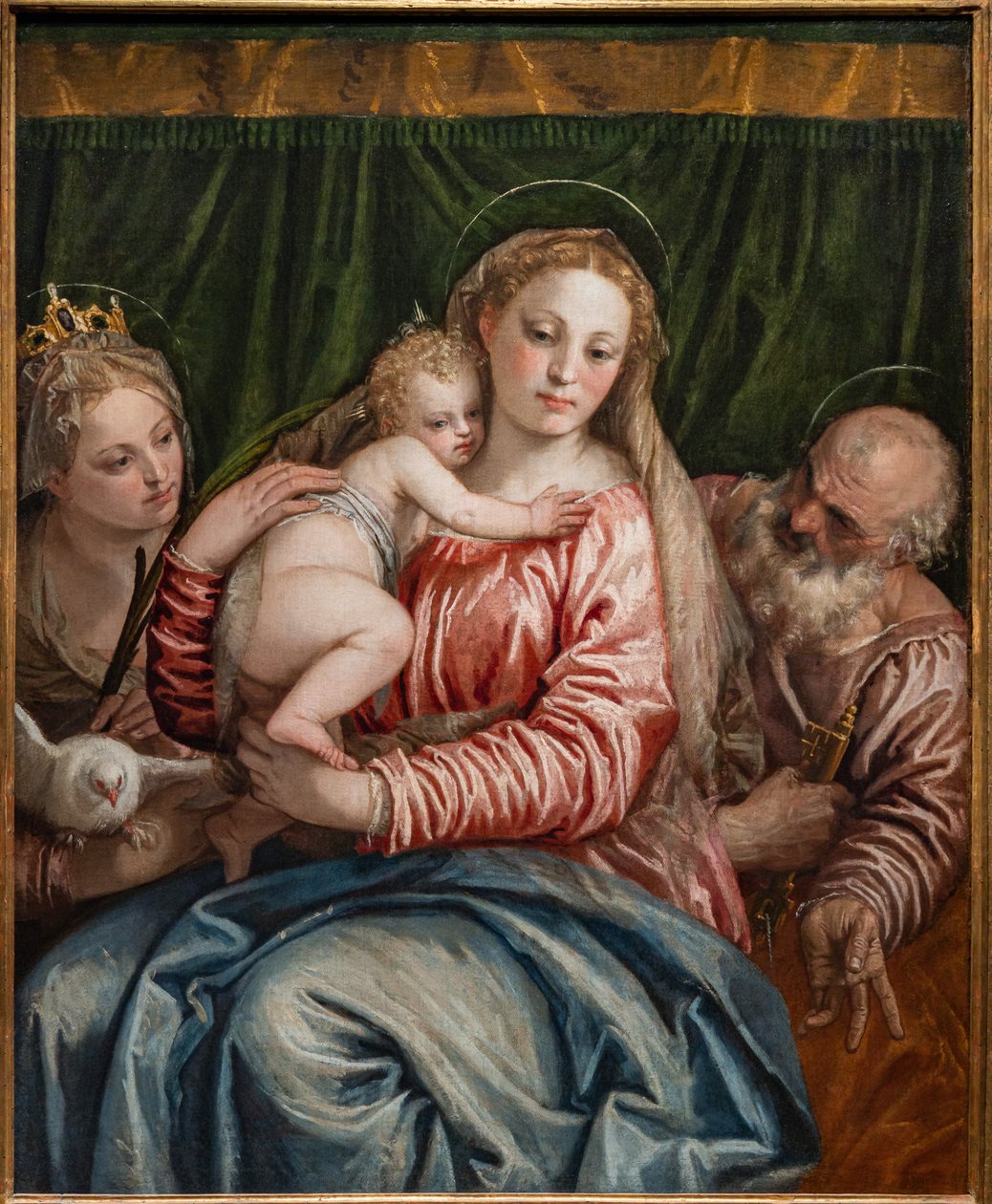 Madonna e Bambino tra Santa Caterina d