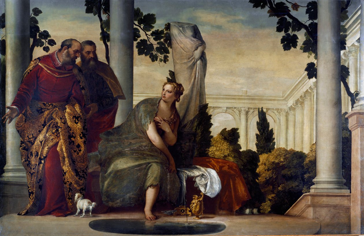 Susanna e i vecchioni da Veronese