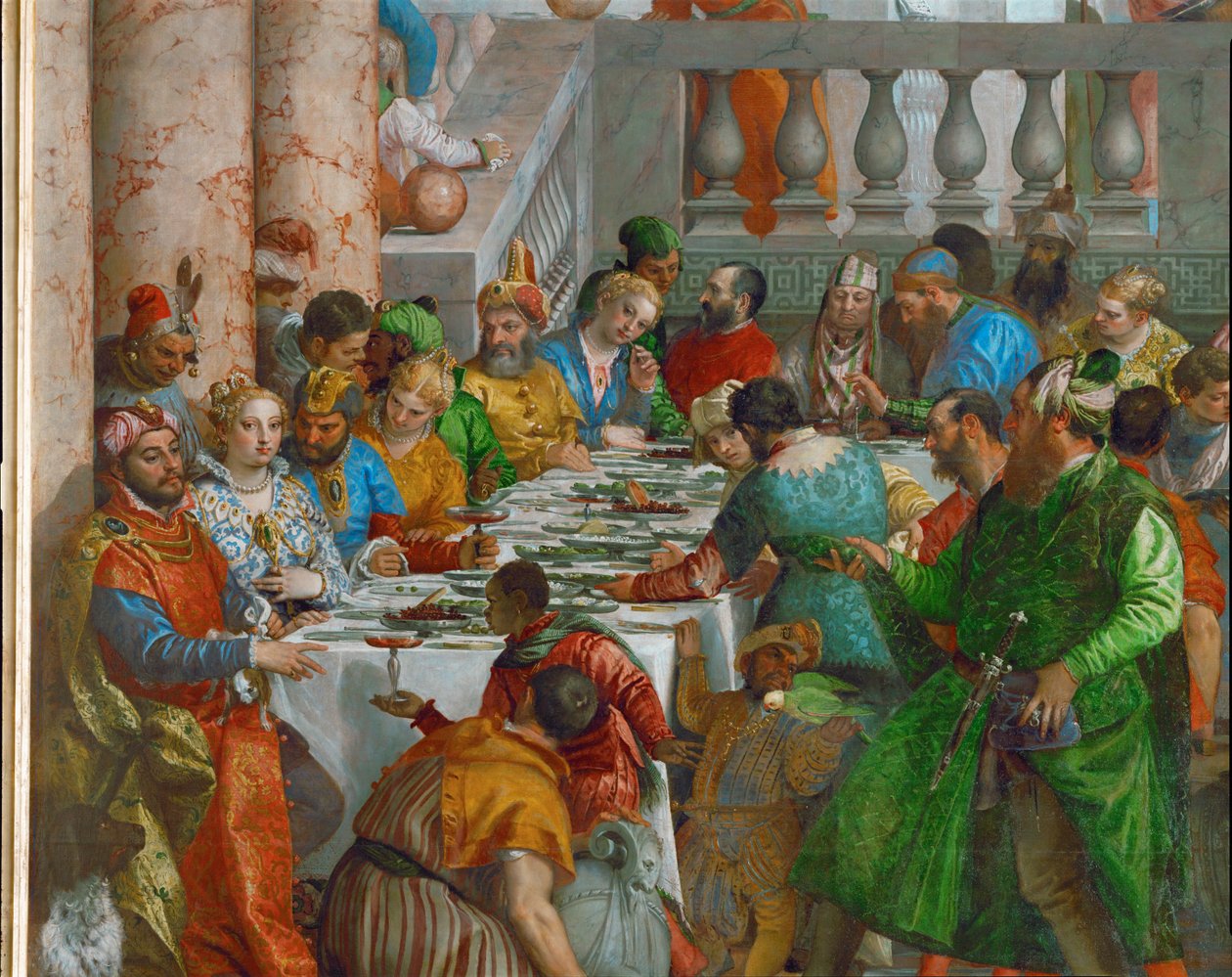 Il matrimonio a Cana ... da (1528 88) Veronese