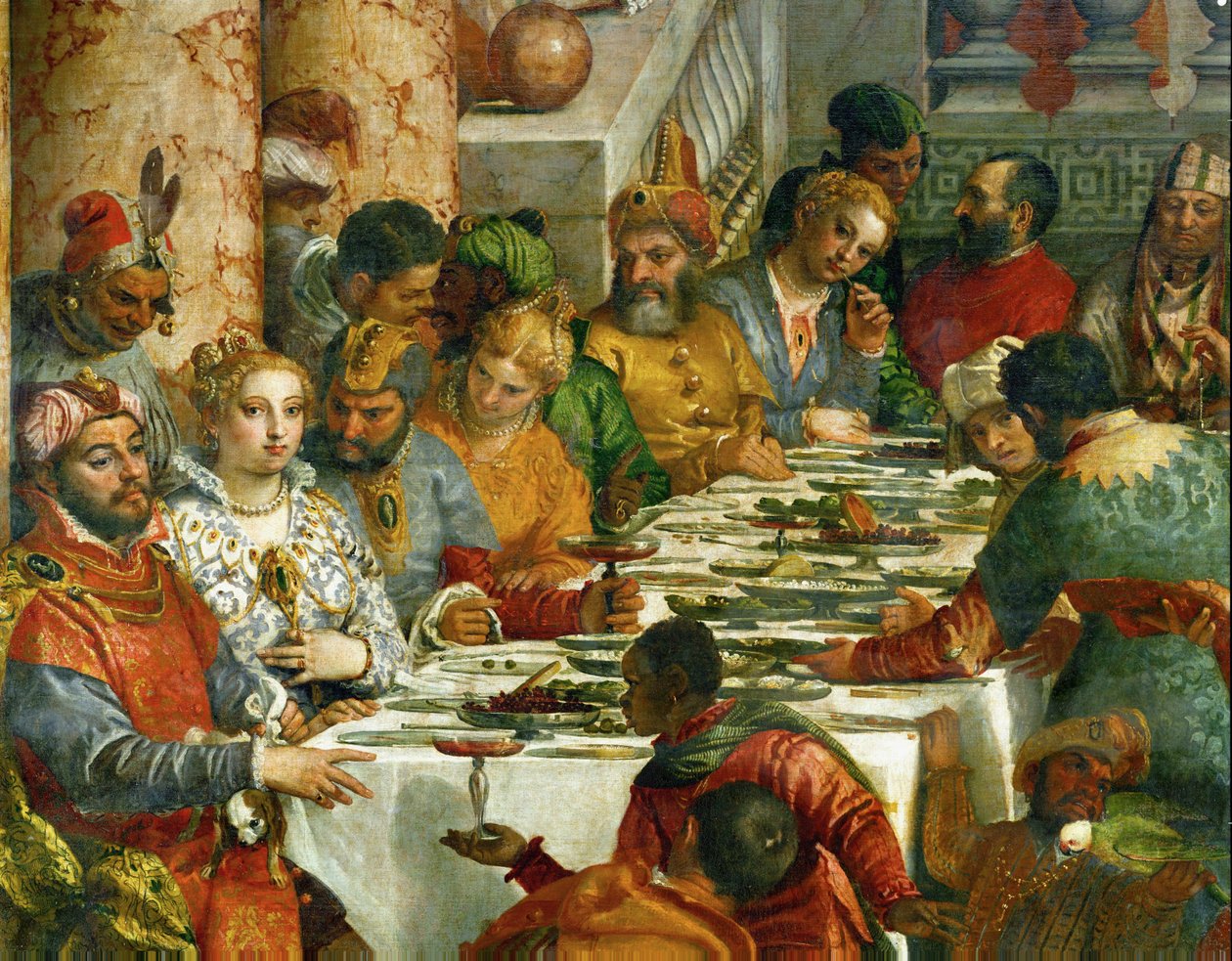 Il matrimonio a Cana ... da (1528 88) Veronese