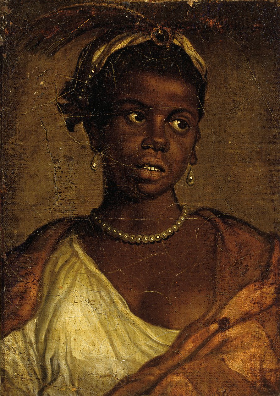 Ritratto di una donna moresca, busto da Veronese