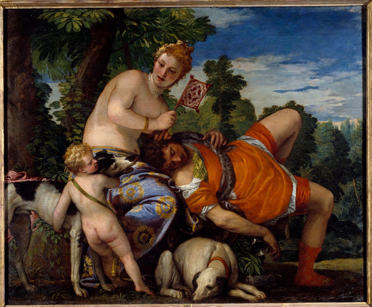 Afrodite e Adone da Veronese