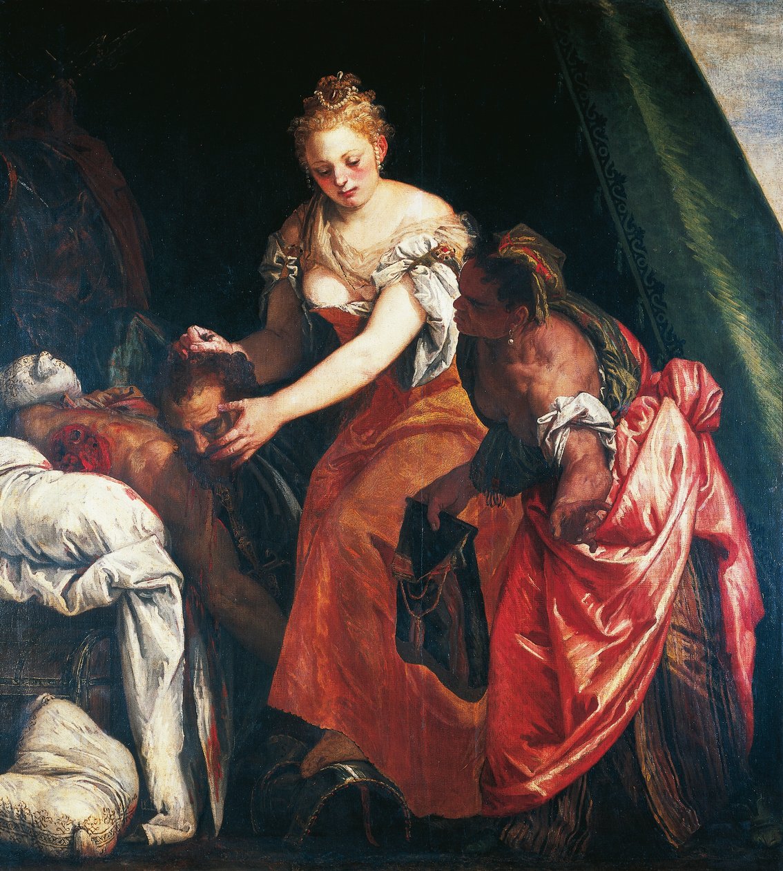 Giuditta con la testa di Oloferne da (1528 88) Veronese