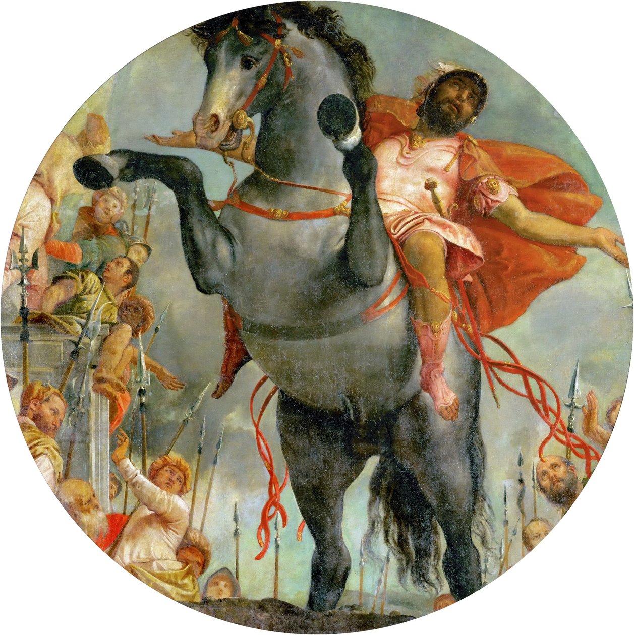 La morte sacrificale di Marco Curzio da Veronese
