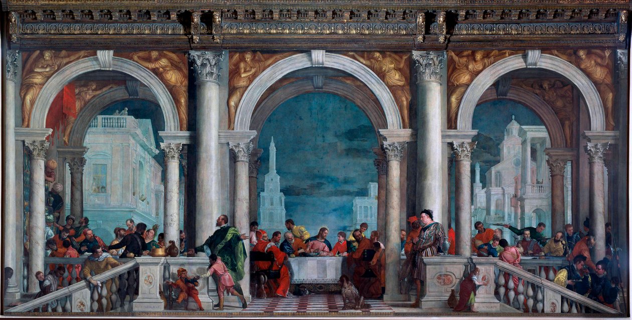 Il banchetto a casa di Levi da Veronese