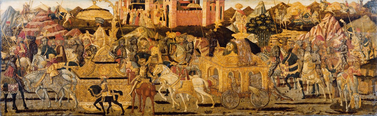 Il trionfo di Davide da (15th c.) Giovanni di Ser Giovanni