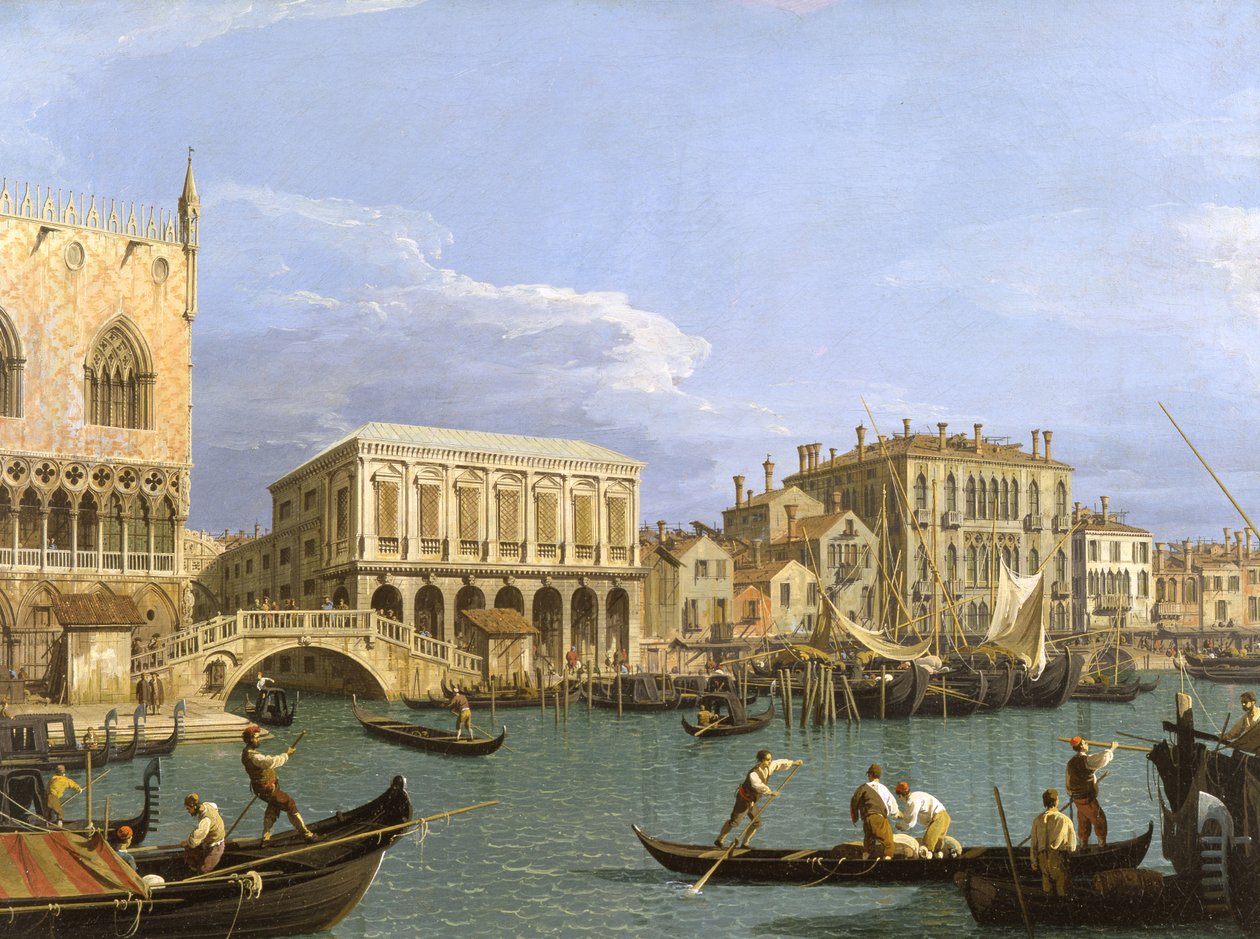View of the Riva degli Schiavoni, Venice da (1697 1768) Canaletto