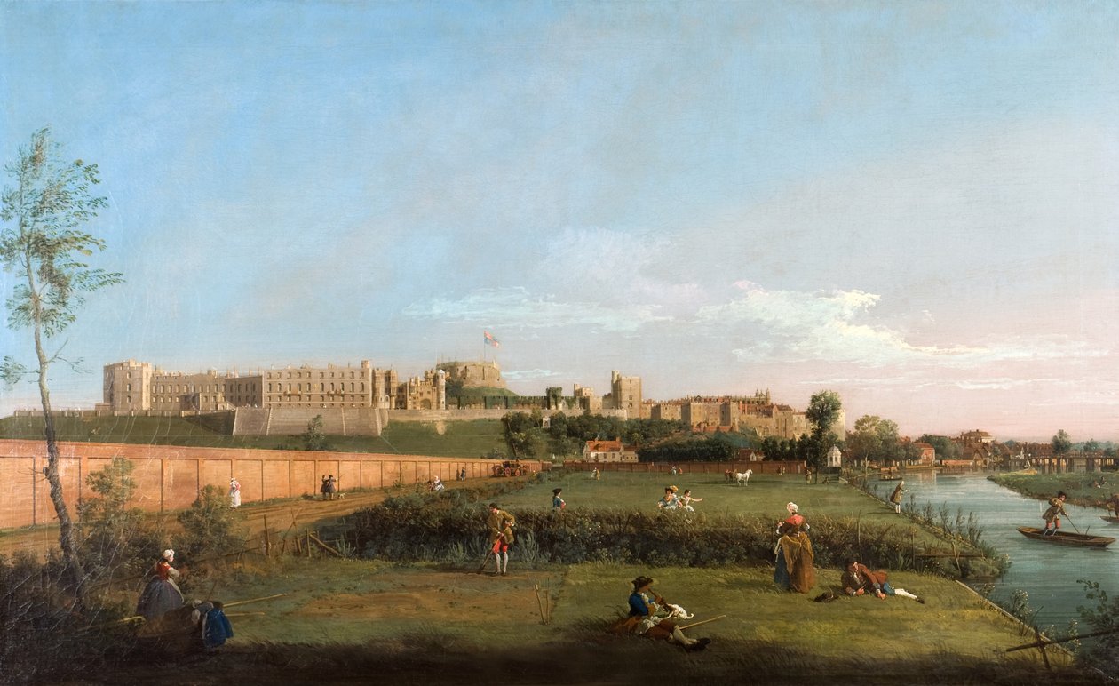 Castello di Windsor da sud-est da Canaletto