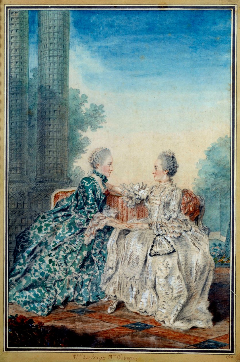 Ritratto di Madame de Breget e Madame d