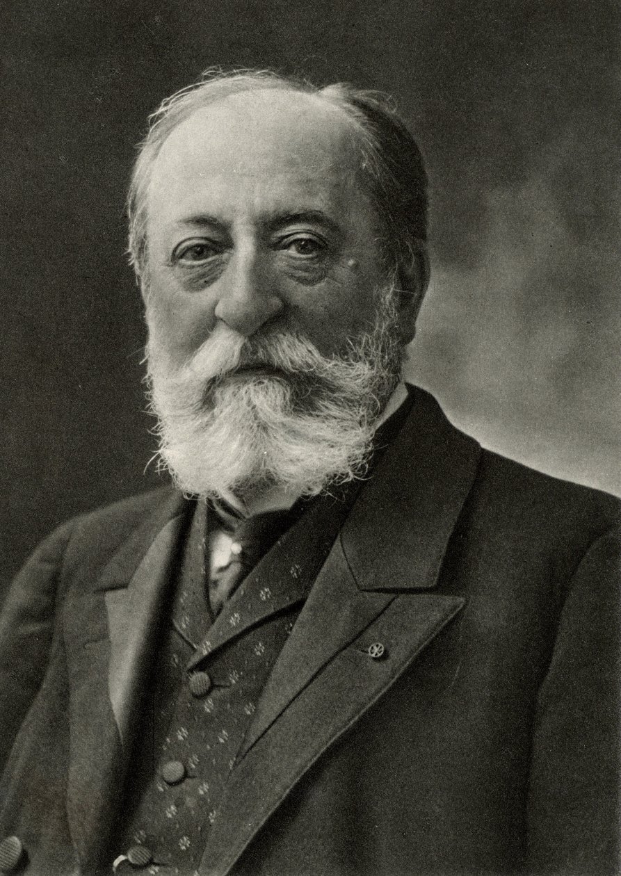 Camille Saint-Saëns, compositore e organista francese da (1820 1910) Nadar