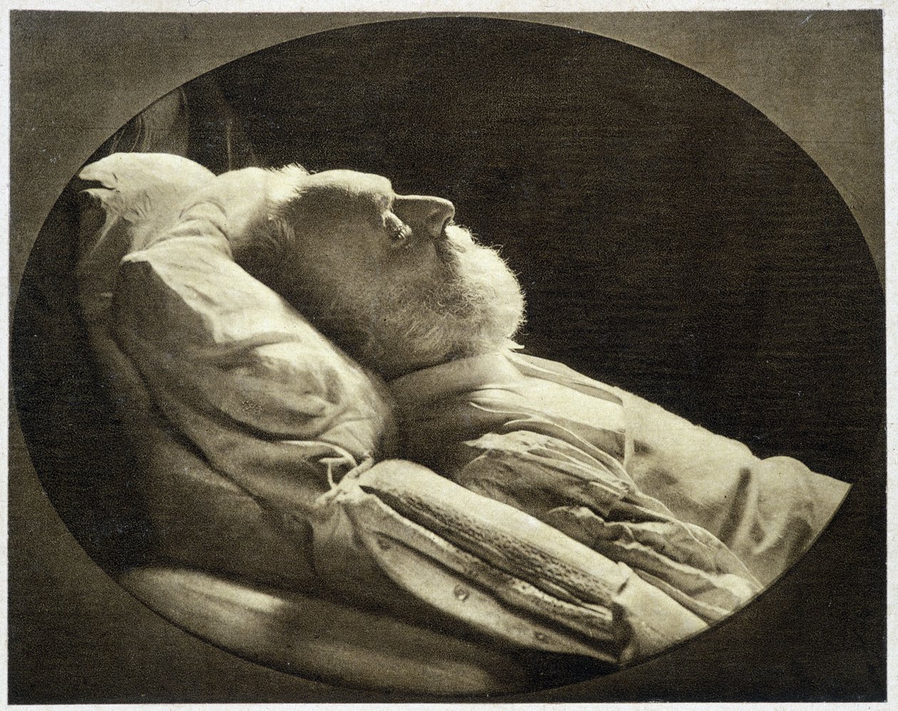Victor Hugo sul letto di morte, 22 maggio da Nadar