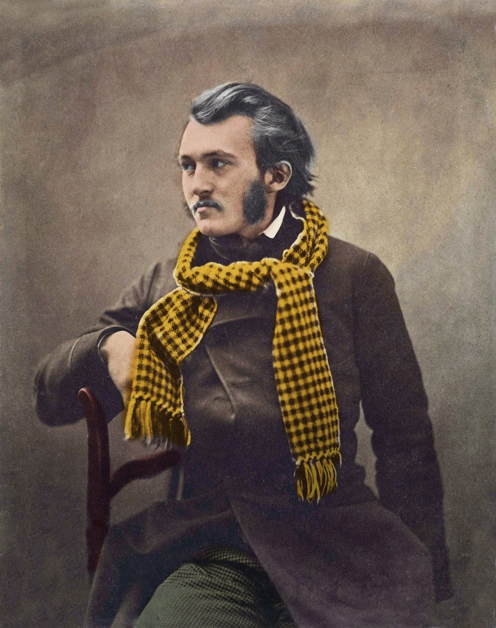 Gustave Doré (1832-1883) di Felix Nadar - colorazione successiva da Nadar