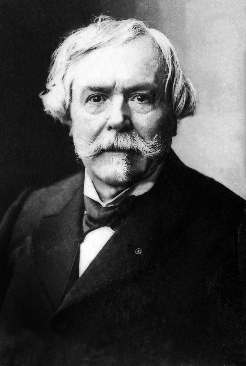 Ritratto di Edmond Huot de Goncourt (1822-1896), scrittore francese. Foto di Nadar da Nadar
