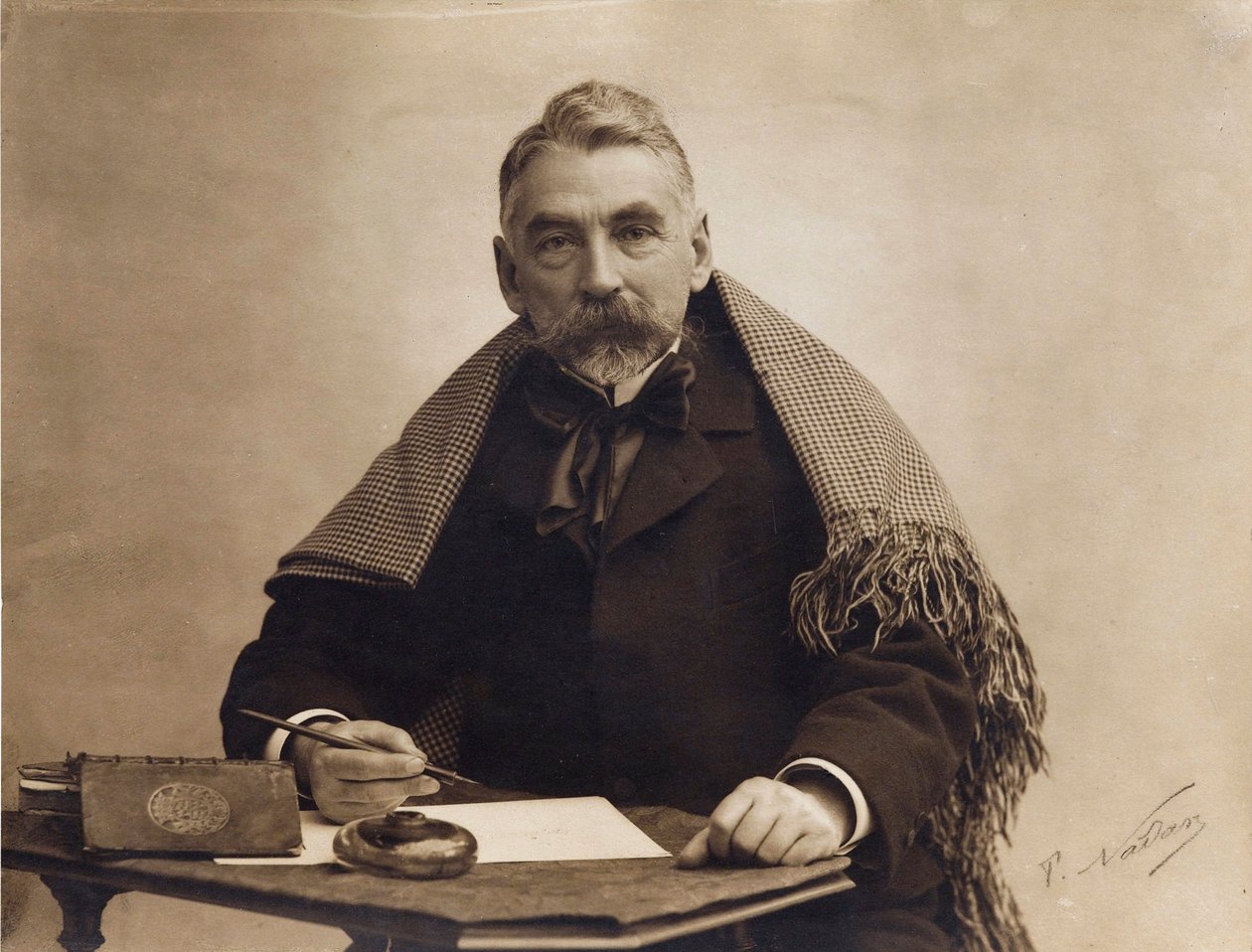 Ritratto di Stéphane Mallarmé da Nadar
