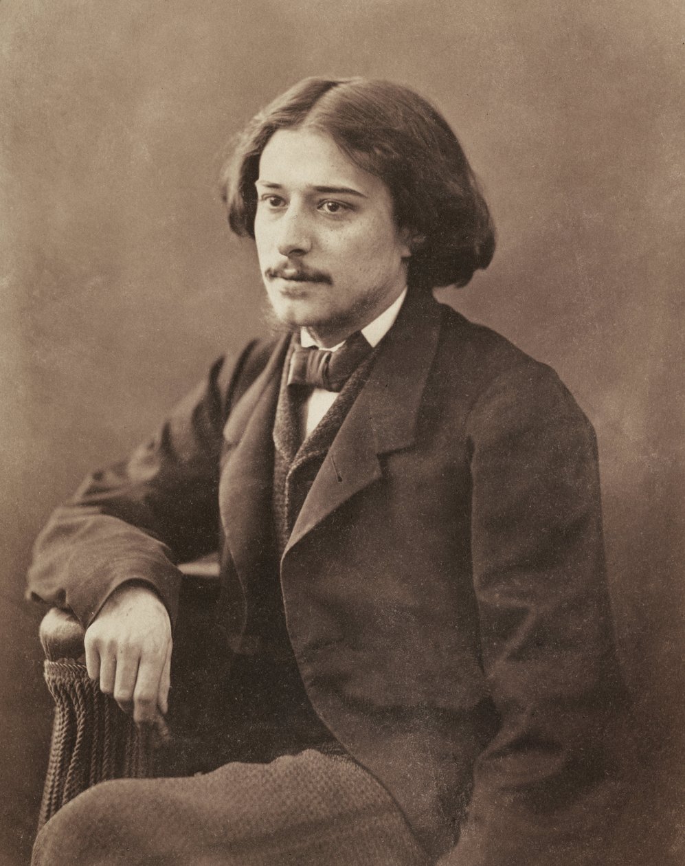 Ritratto dello scrittore Alphonse Daudet (1840-1897) da Nadar