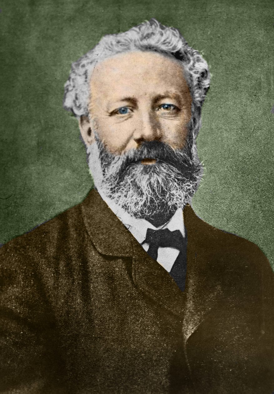 Ritratto di Jules Verne (1828-1905), scrittore francese, di Nadar da Nadar