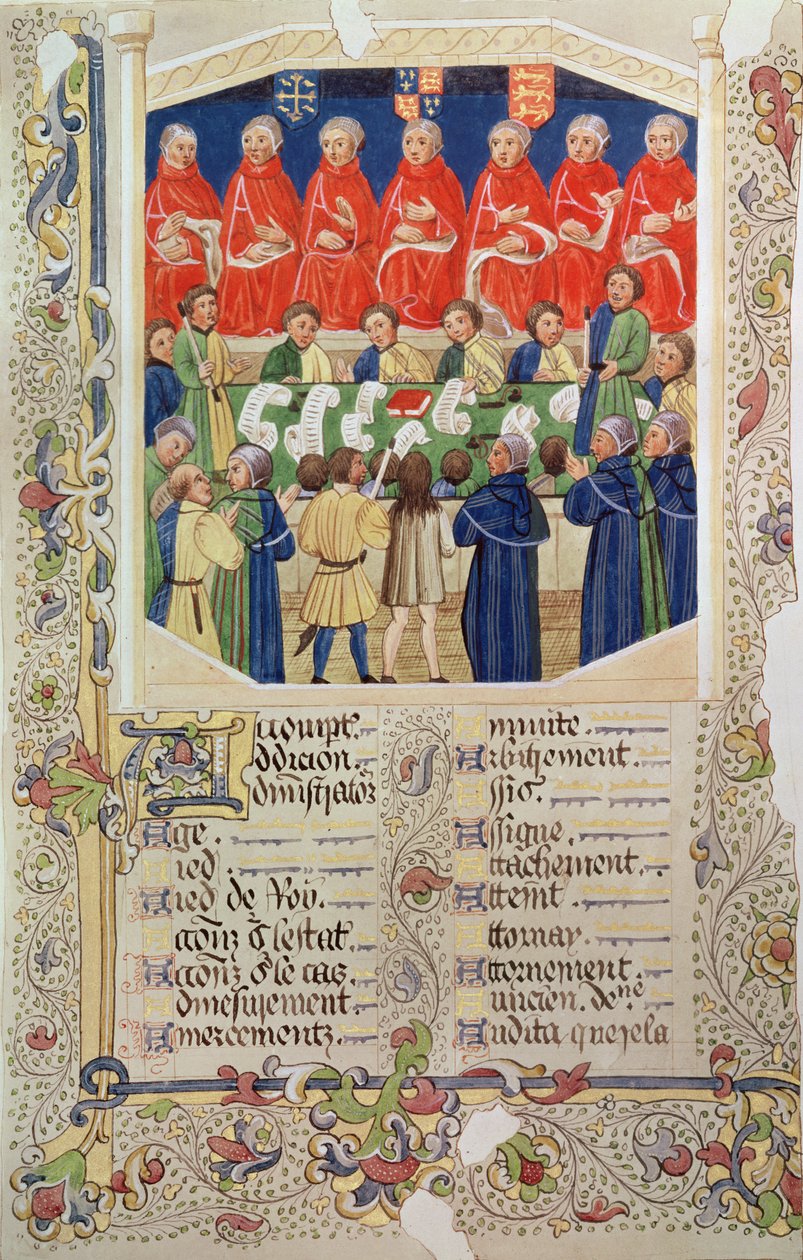 Corte di Common Pleas da (after) English School