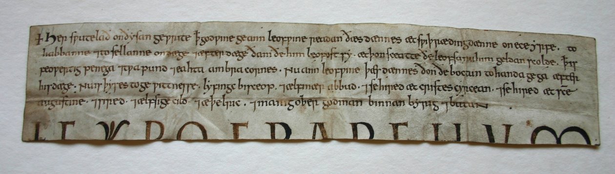 Carta di Godwine da (after) English School