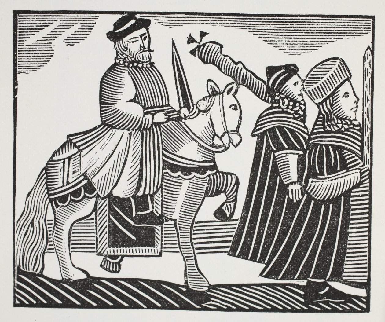 La storia di Wat Tyler e Jack Straw, illustrazione da 