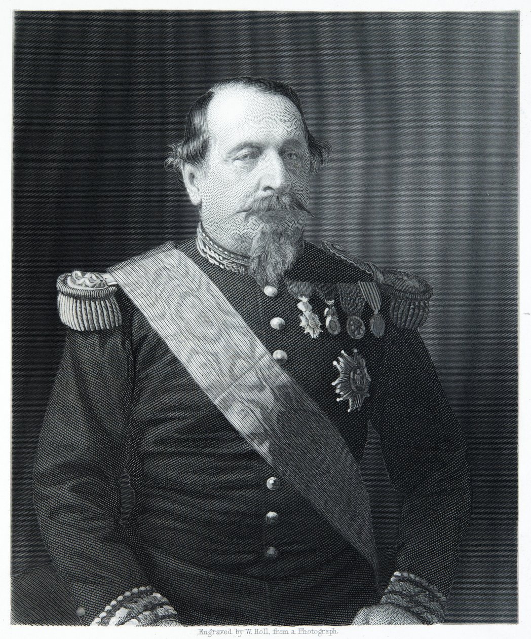 Napoleone III da (after) English photographer