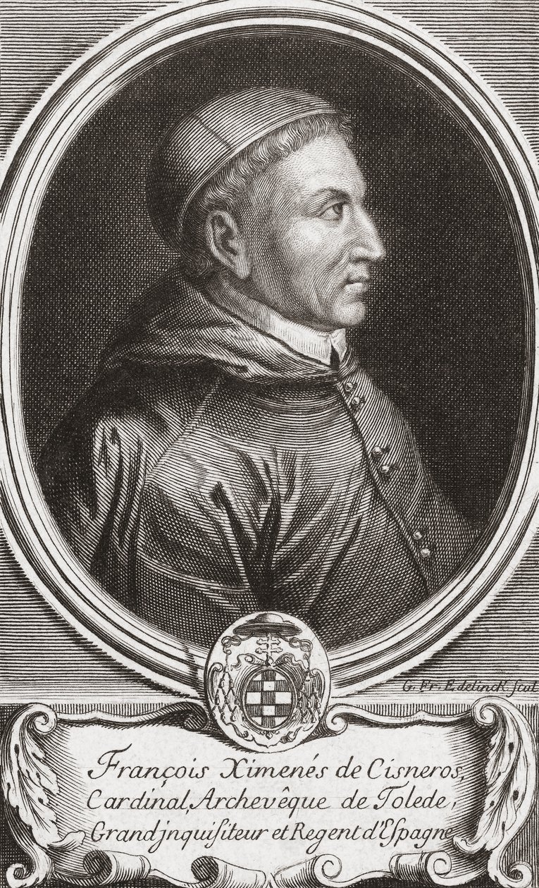 Francisco Jiménez de Cisneros. Ritratto da (after) French School