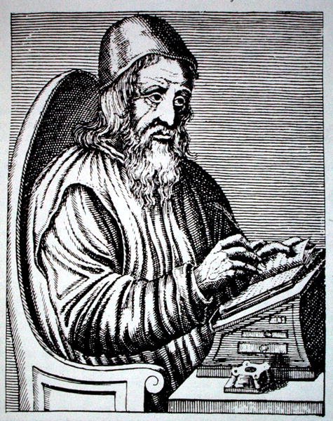 Ritratto di Trimethius, copia di un