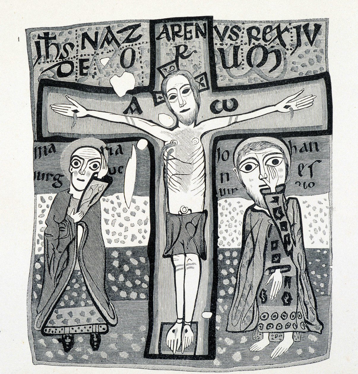 Arte religiosa, Cristo sulla croce. XII secolo. da (after) French School