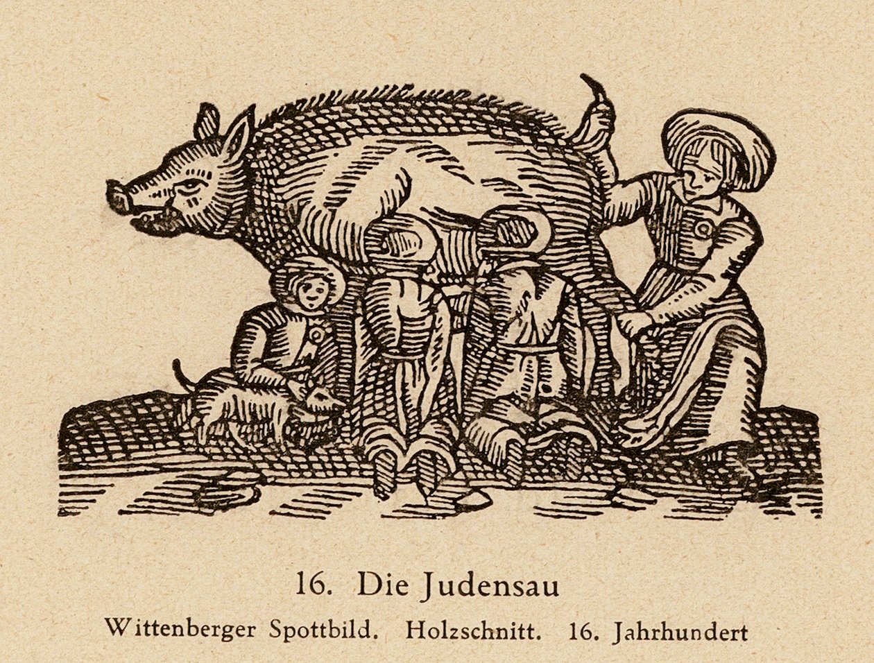 La scrofa ebraica da (after) German School