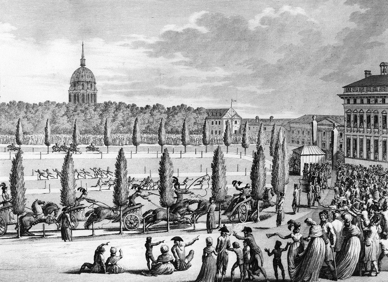 Rivoluzione francese: festa della fondazione della Repubblica il 1° di Fruttidoro An V (22 settembre) da (after) Girardet