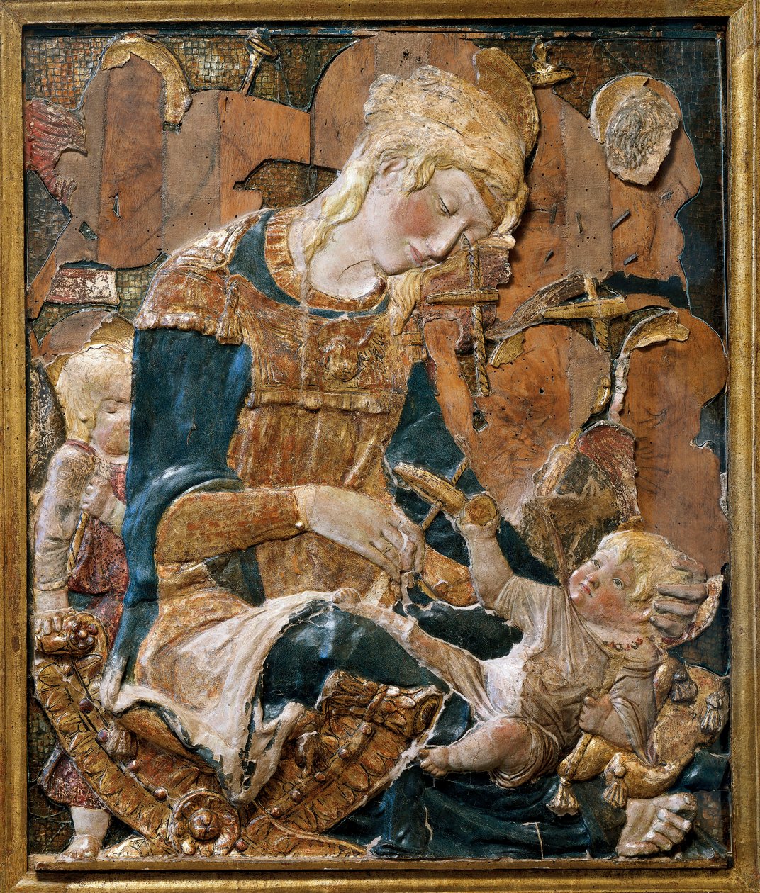 Madonna col Bambino, bassorilievo da (attr. to) Donatello