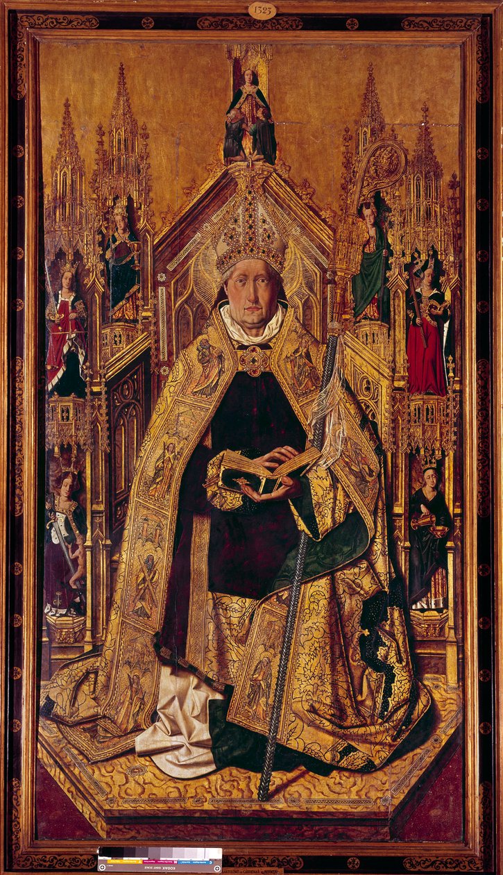 San Domenico di Silos sul trono da Bermejo