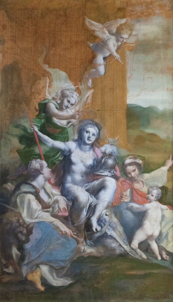 Allegoria della virtù da (c.1489 1534) Correggio