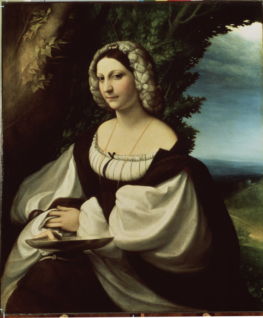 Ritratto di dama da (c.1489 1534) Correggio