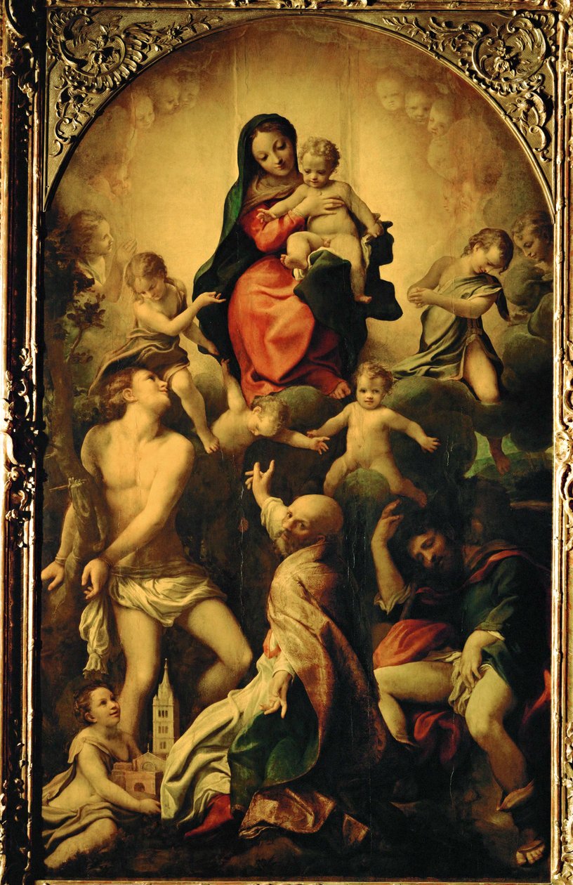 La Madonna di San Sebastiano ... da (c.1489 1534) Correggio