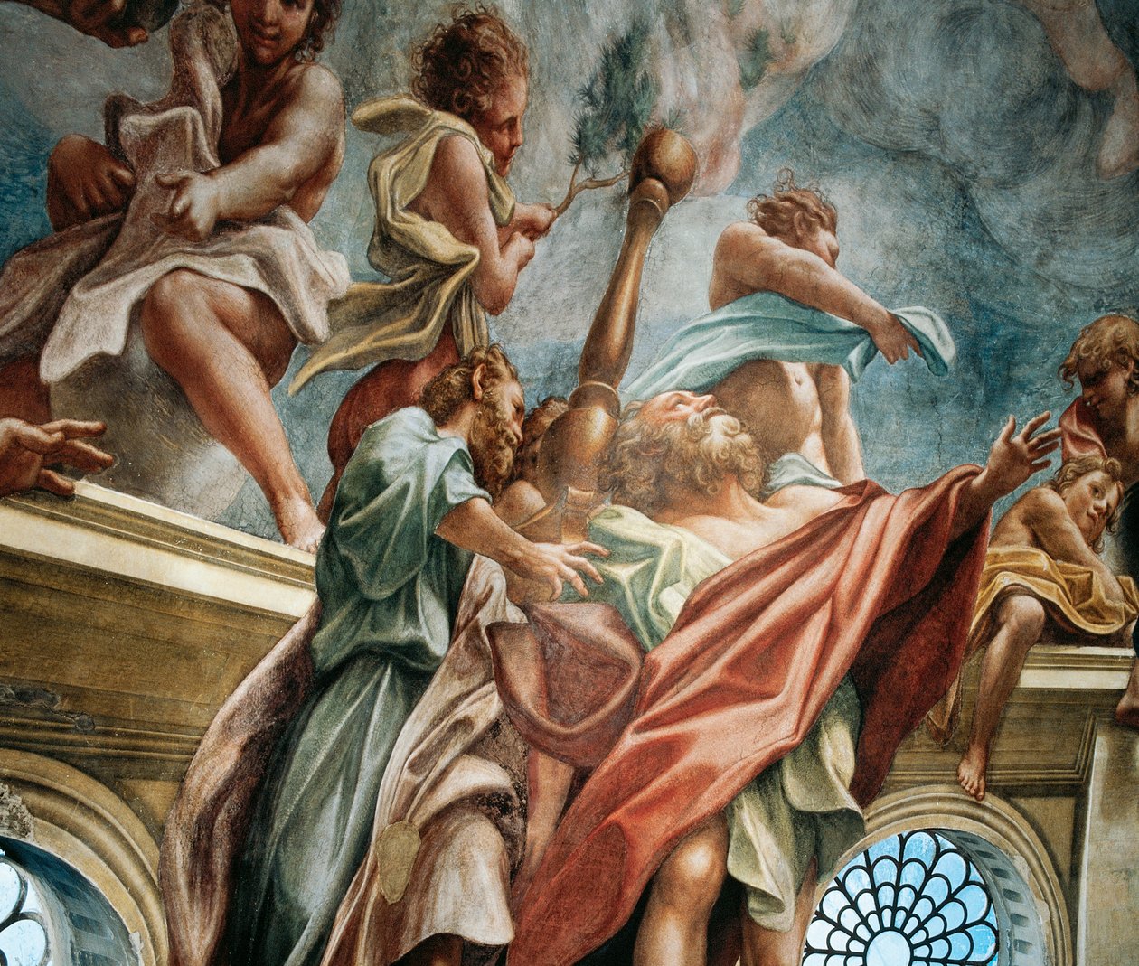 Apostolo, dettaglio dall