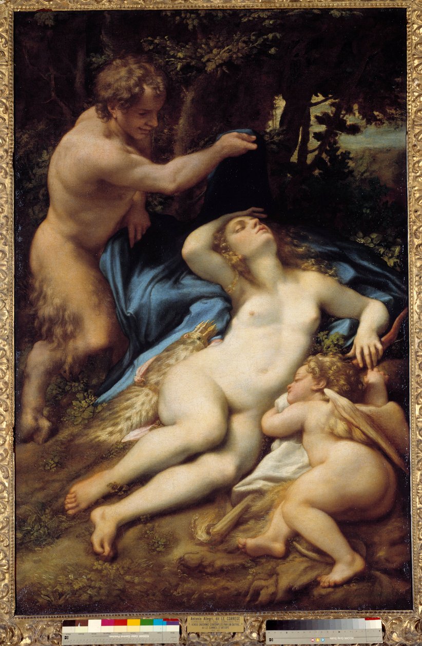 Venere, Satiro e Cupido da (c.1489 1534) Correggio