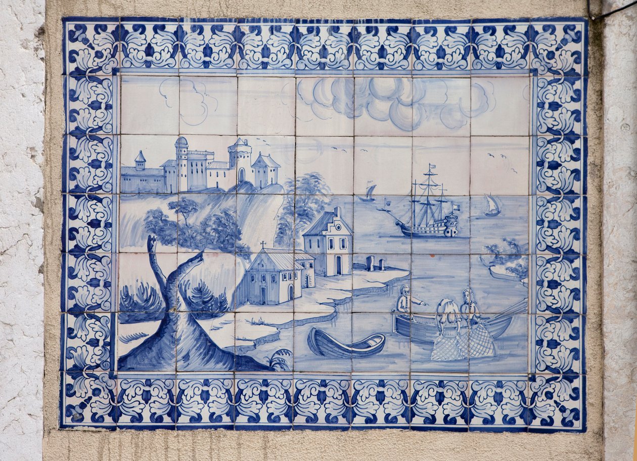 Azulejo, Lisbona, Portogallo da Unknown