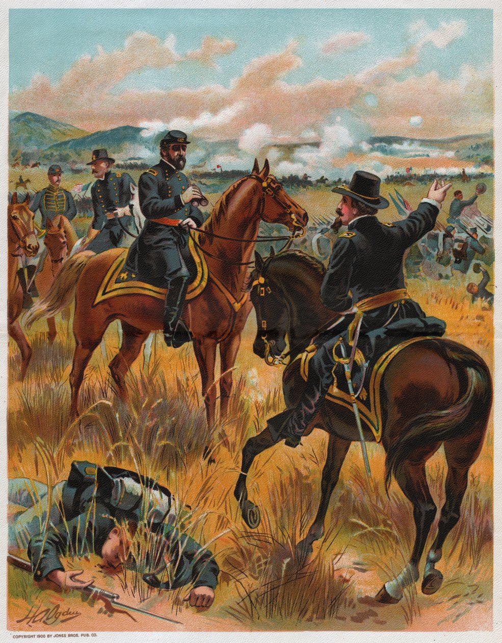 Battaglia di Gettysburg da Unknown