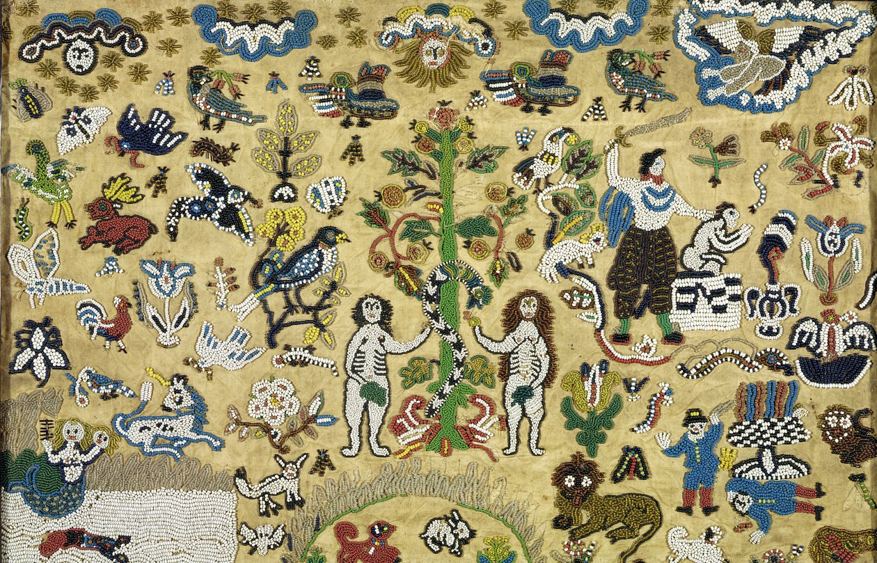 Quadro di perline: Caduta dell
