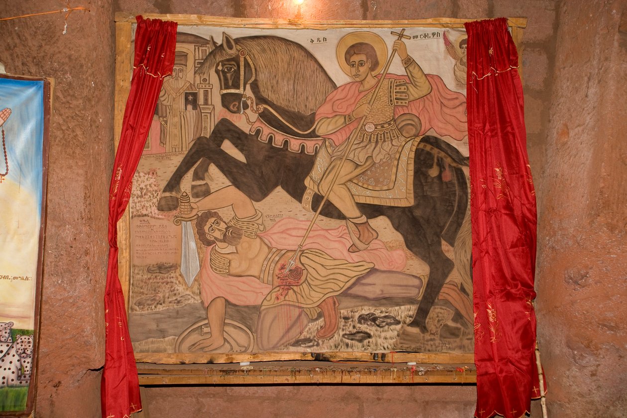 Chiesa di Bet Amanuel, Lalibela, Etiopia, Africa da Unknown