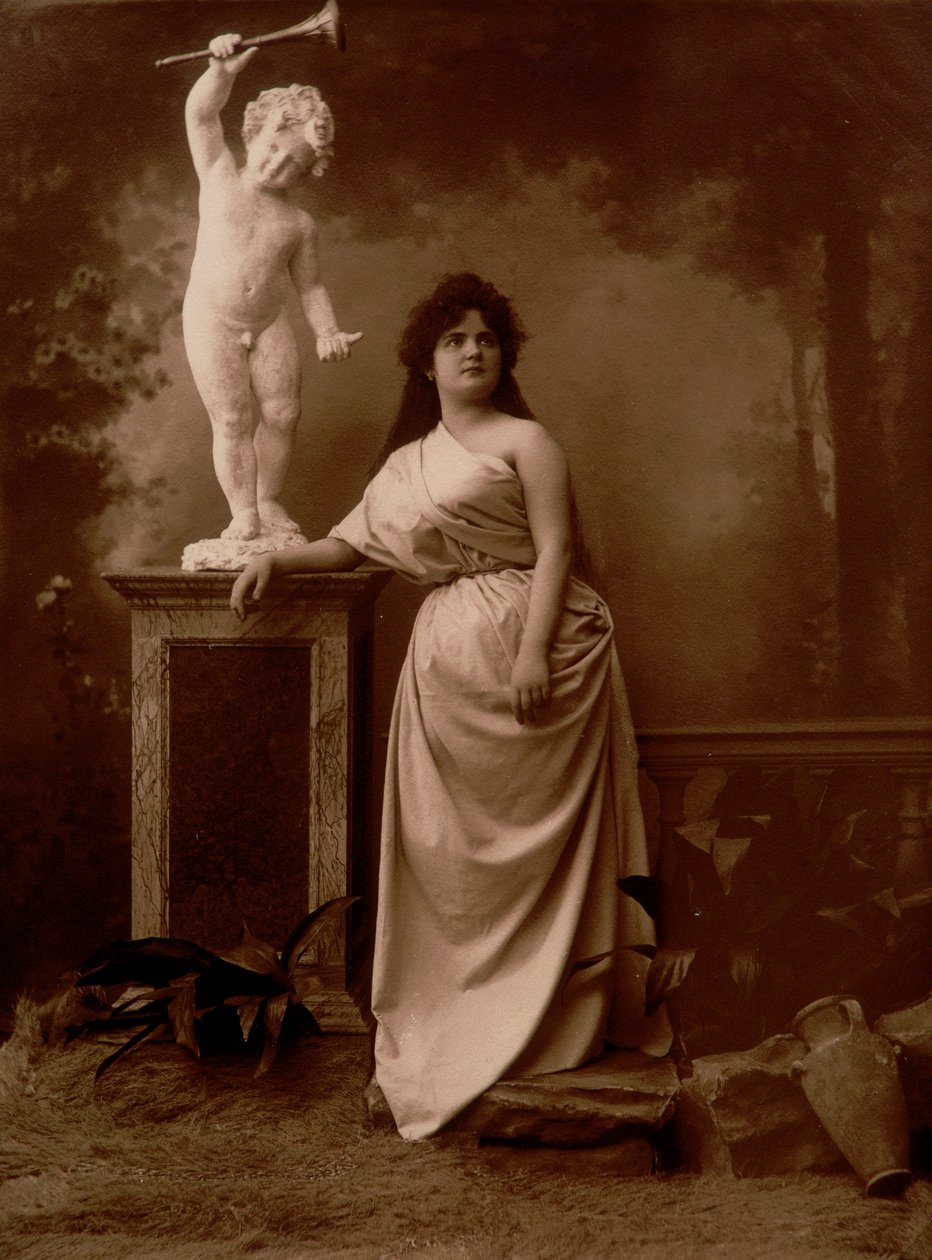 Attrice drammatica - Allegoria della carità da Unknown