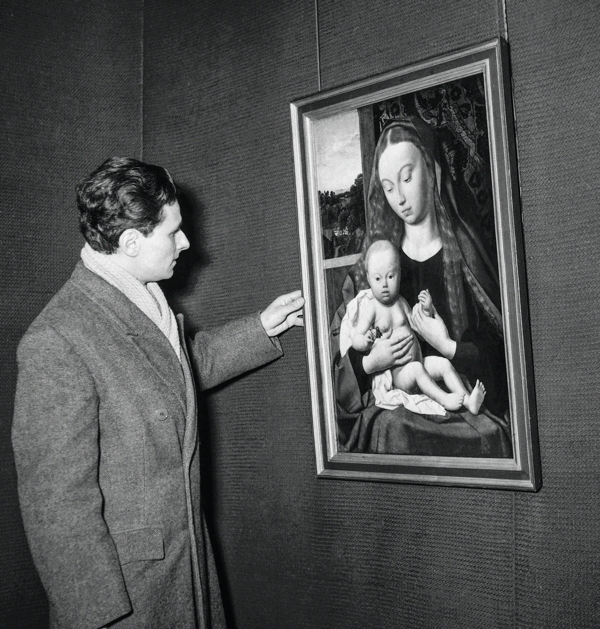 Mostra di Capolavori dai Musei di Berlino al Petit Palais, Parigi, 31 gennaio 1951: qui la tela 